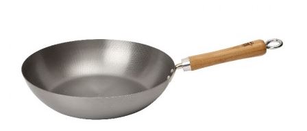 WOK AÇO CARBONO C/C 30CM FAVOS